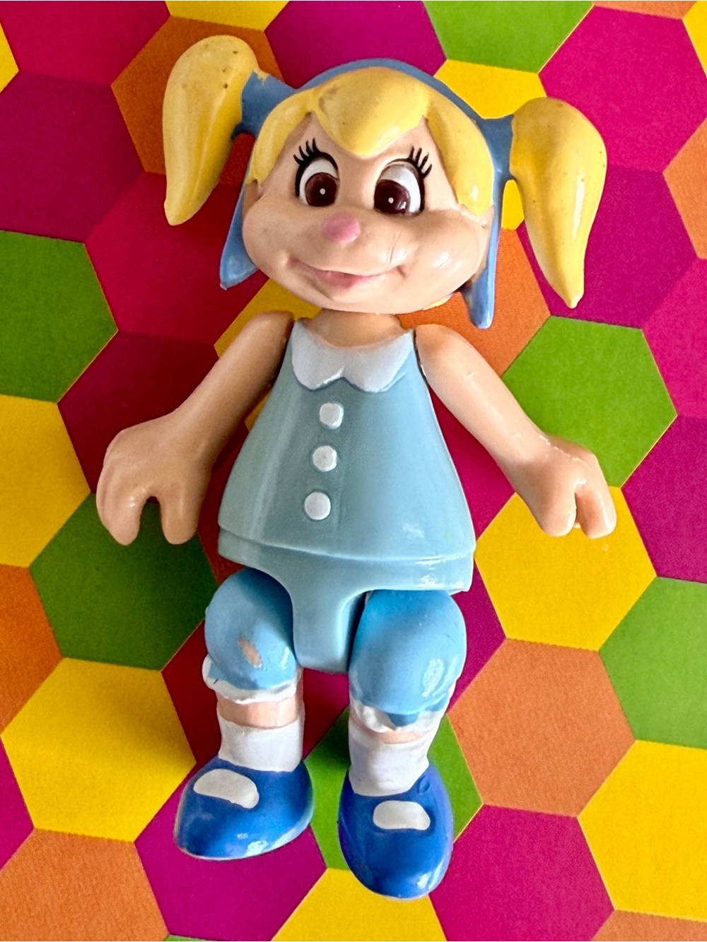 vintage 1984 Eleanor Chipette Poseable Play Pal from Alvin and the Chipmunks